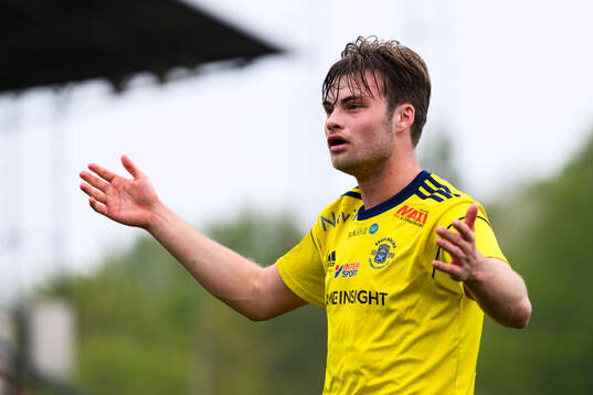 Ängelholms Johan Gudmundsson deppar