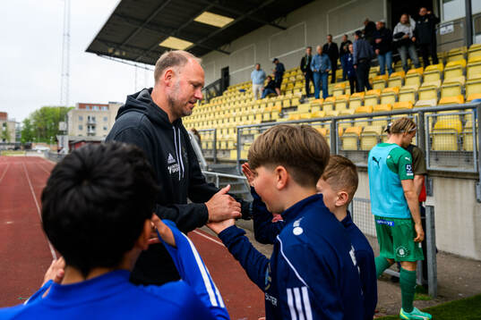 Ängelholms huvudtränare Andreas Granqvist