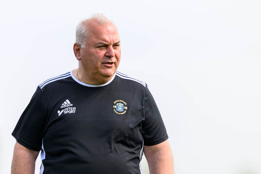 Ängelholms assisterande tränare Pavlos Nikolaidis