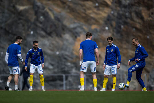 Under fotbollsmatchen i Superettan mellan IK Oddevold och