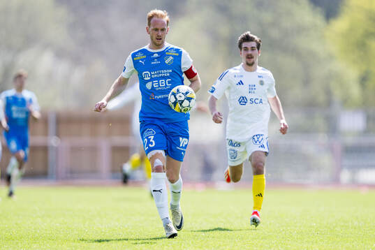 IK Oddevolds Viktor Kruger och GIF Sundsvalls Johan