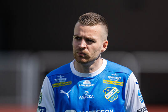 IK Oddevolds Oscar Iglicar Berntsson vid line-up