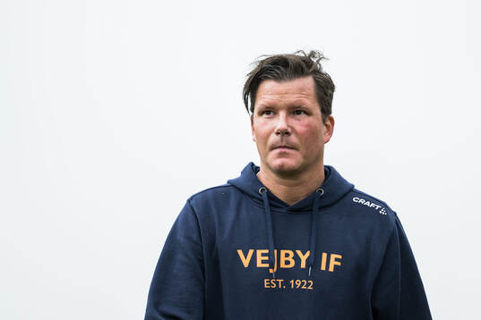 Vejbys tränare Andreas Ottosson Levin deppar
