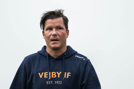 Vejbys tränare Andreas Ottosson Levin deppar