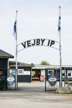 Exteriör av Vejby IP