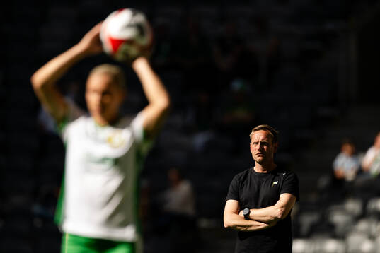 Hammarbys tränare Martin Sjögren