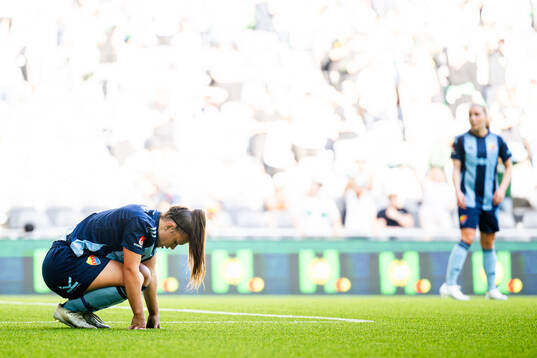 Djurgårdens Alexsandra Lobanova deppar