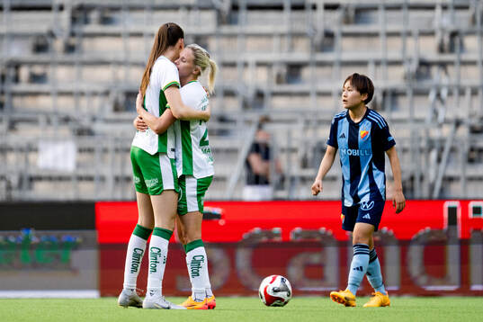 Hammarbys Jonna Andersson jublar