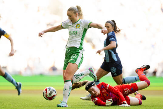Hammarbys Anna Jøsendal gör 3-1