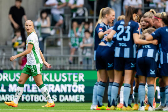 Hammarbys Stina Lennartsson deppar