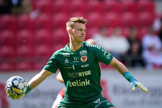 Kalmars målvakt Jakob Kindberg
