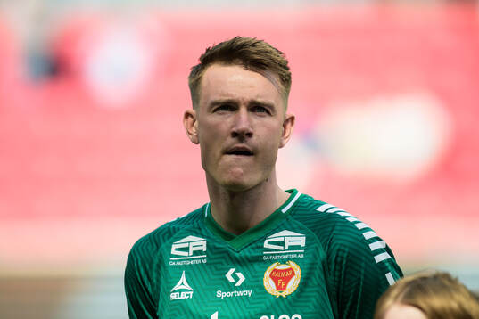 Kalmars målvakt Jakob Kindberg