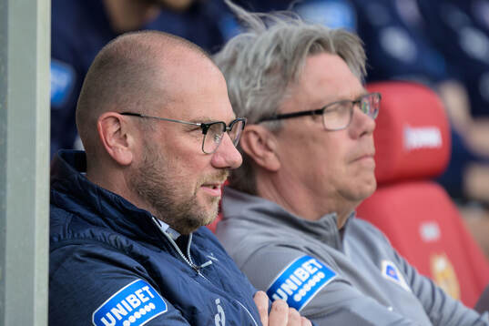 Halmstads tränare Magnus Haglund