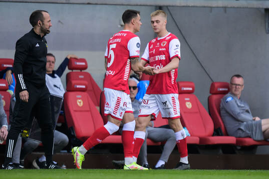 Kalmars Melker Hallberg och Rony Jansson