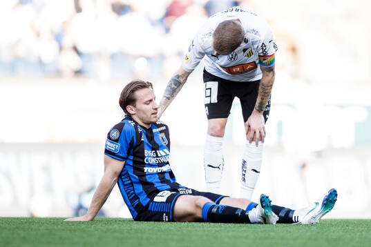 Sirius Daniel Stensson har ont