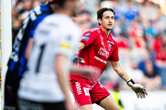 Sirius målvakt David Mitov Nilsson