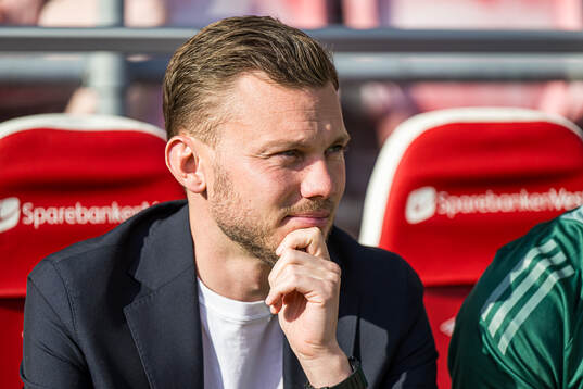 Alfred Johansson, head coach of Rosenborg