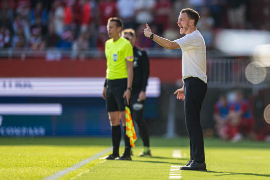 Alfred Johansson, head coach of Rosenborg