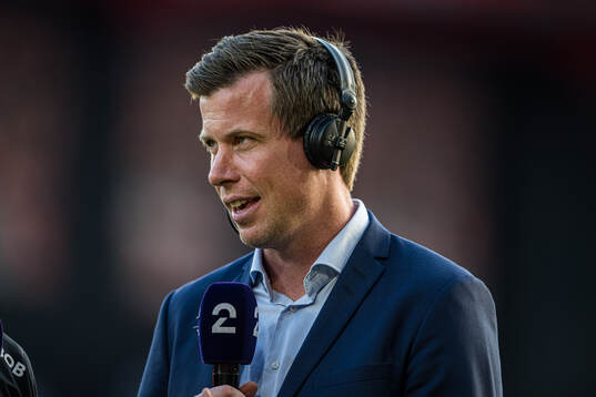 Jesper Mathisen, pundit of broadcaster TV 2