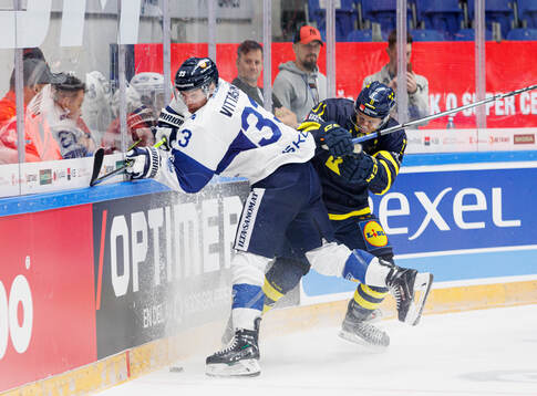 Veli-Matti Vittasmäki of Finland and Joakim Nygård of