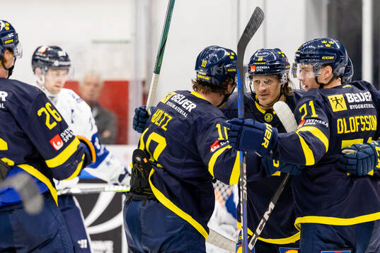 Alexander Holtz , Marcus Sörensen, Victor Olofsson and
