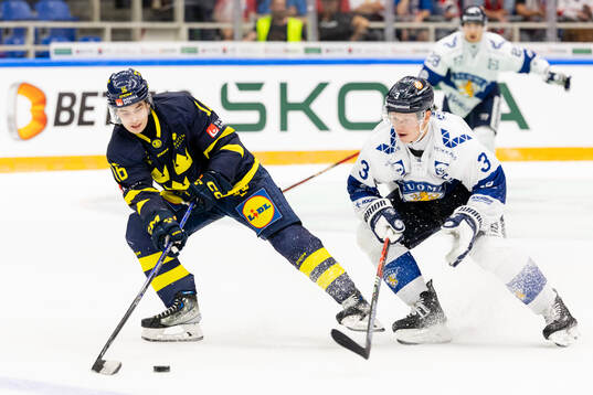 Felix Unger Sörum of Sweden and Olli Määttä of Finland