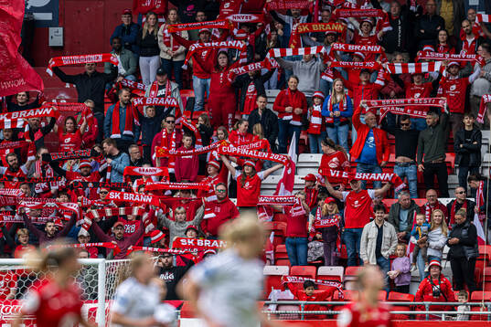 Spectators in the stands