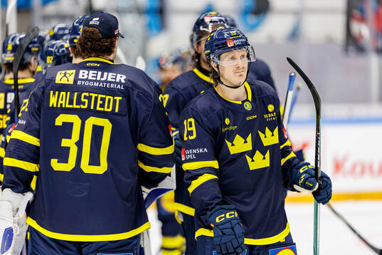 Marcus Sörensen of Sweden looks dejected