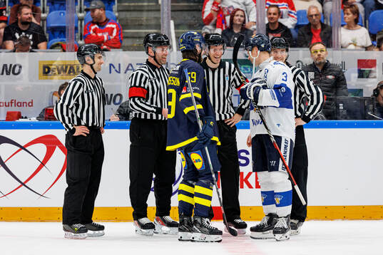 Linus Johansson of Sweden and Olli Määttä of Finland
