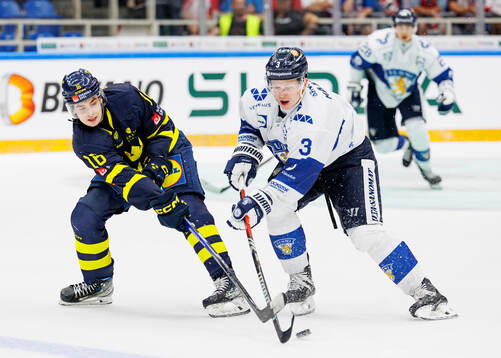 Felix Unger Sörum of Sweden and  Olli Määttä of Finland