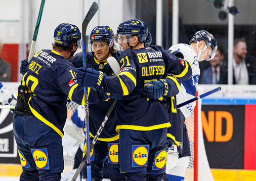 Alexander Holtz, Marcus Sörensen and Christoffer Ehn of