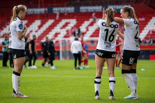 Sara Hørte, Ine Strømstad Berre and Cille Nilsen of