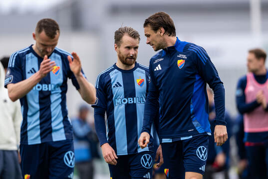 Djurgårdens Jacob Larsson och Albin Ekdal