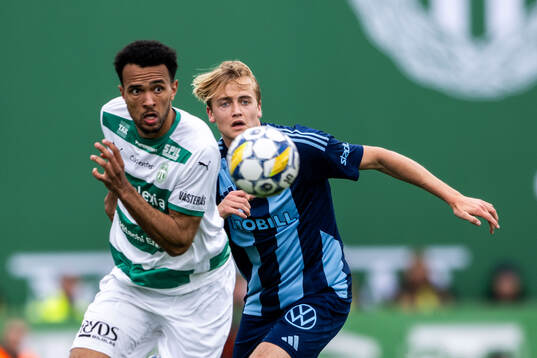 Västerås Alex Douglas och Djurgårdens Oskar Fallenius