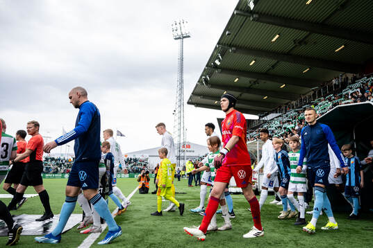 Djurgårdens målvakt Jacob Widell Zetterström och Piotr