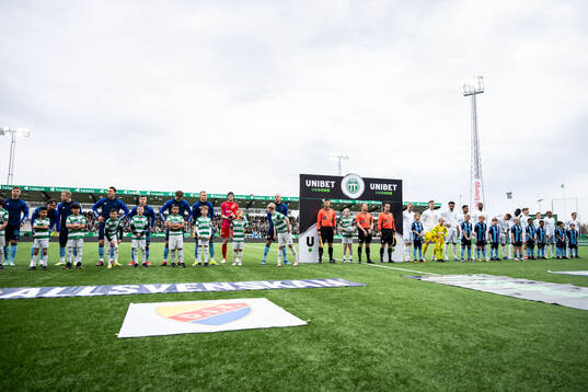 Djurgårdens och Västerås spelare