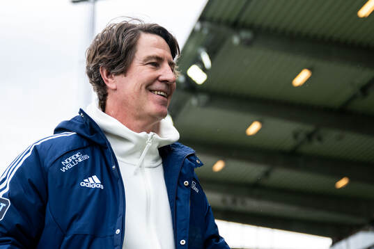 Djurgårdens tränare Thomas Lagerlöf