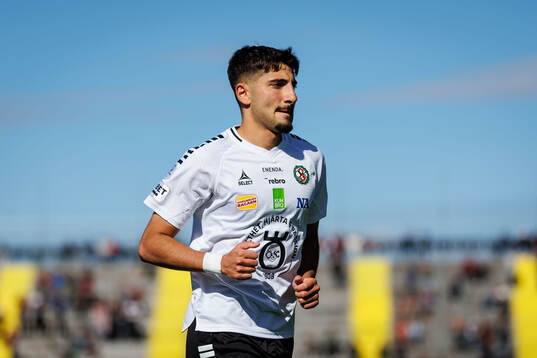 Under fotbollsmatchen i Superettan mellan Östersund och
