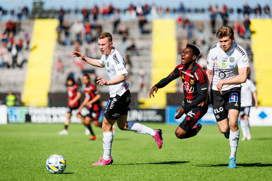 Örebros Valgeir Valgeirsson och Östersunds Michael