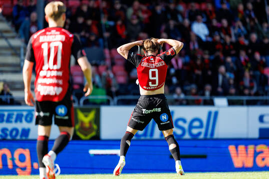 Östersunds Sebastian Karlsson Grach deppar
