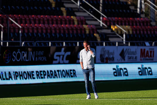 Örebros tränare Christian Järdler