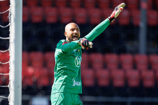 Östersunds målvakt Aly Keita