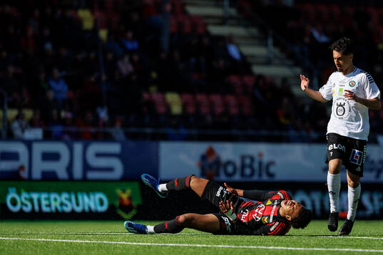 Östersunds Arquimides Ordonez har ont