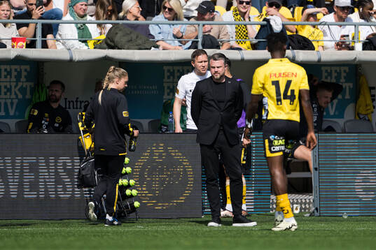 Elfsborgs manager Jimmy Thelin