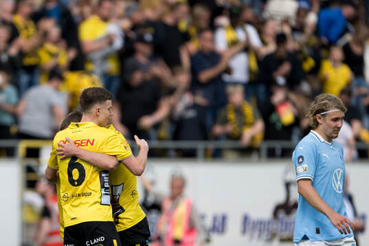 Elfsborgs Andri Fannar Baldursson jublar
