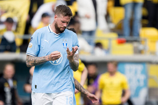 Malmö FFs Pontus Jansson deppar