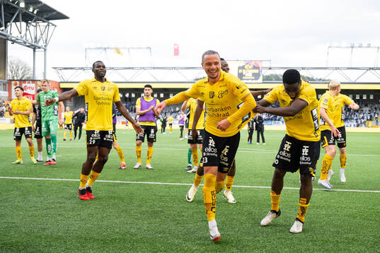 under fotbollsmatchen i Allsvenskan mellan Elfsborg och