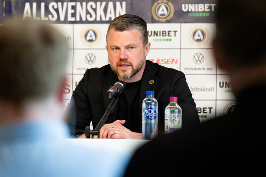 Elfsborgs manager Jimmy Thelin