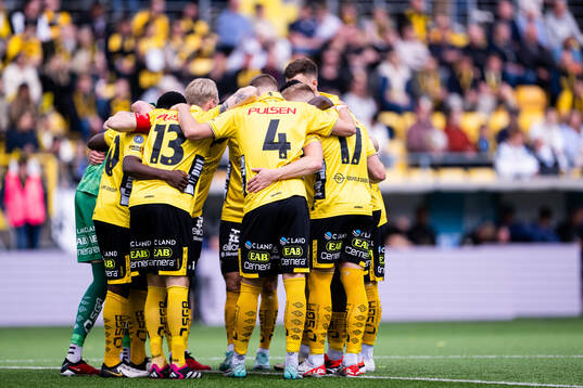 under fotbollsmatchen i Allsvenskan mellan Elfsborg och
