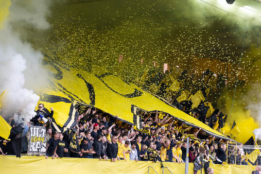 Elfsborgs supportrarnas tifo